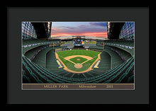 Load image into Gallery viewer, Miller Park 2001 - Framed Print
