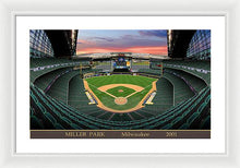 Load image into Gallery viewer, Miller Park 2001 - Framed Print
