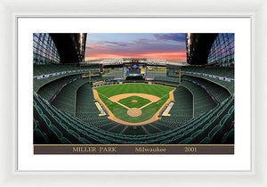 Miller Park 2001 - Framed Print