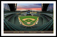 Load image into Gallery viewer, Miller Park 2001 - Framed Print
