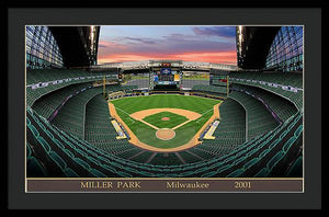 Miller Park 2001 - Framed Print