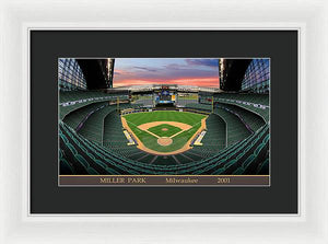 Miller Park 2001 - Framed Print