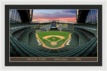 Load image into Gallery viewer, Miller Park 2001 - Framed Print
