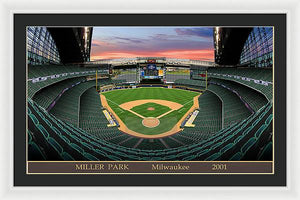 Miller Park 2001 - Framed Print