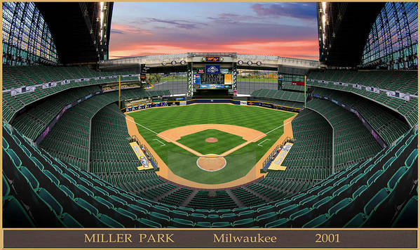 Miller Park 2001 - Art Print