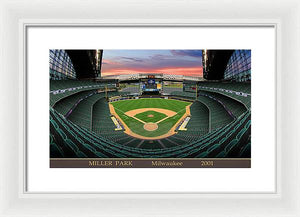 Miller Park 2001 - Framed Print