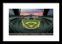 Load image into Gallery viewer, Miller Park 2001 - Framed Print
