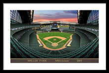 Load image into Gallery viewer, Miller Park 2001 - Framed Print
