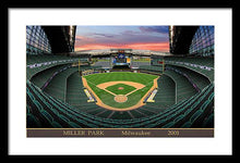 Load image into Gallery viewer, Miller Park 2001 - Framed Print
