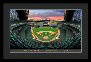 Miller Park 2001 - Framed Print