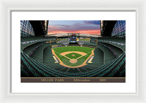 Miller Park 2001 - Framed Print