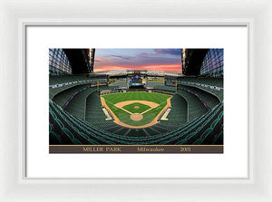 Miller Park 2001 - Framed Print