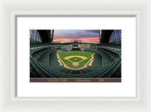 Miller Park 2001 - Framed Print