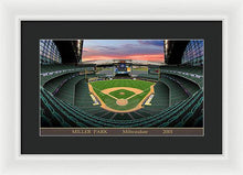 Load image into Gallery viewer, Miller Park 2001 - Framed Print
