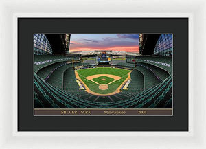 Miller Park 2001 - Framed Print