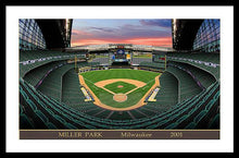 Load image into Gallery viewer, Miller Park 2001 - Framed Print
