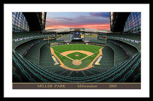 Miller Park 2001 - Framed Print