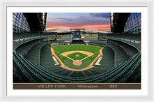 Load image into Gallery viewer, Miller Park 2001 - Framed Print
