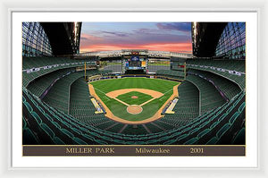 Miller Park 2001 - Framed Print