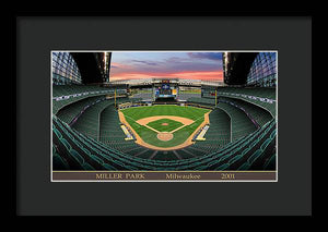 Miller Park 2001 - Framed Print