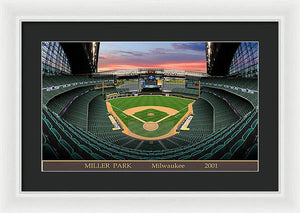 Miller Park 2001 - Framed Print