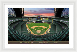 Miller Park 2001 - Framed Print