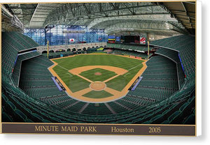 Minute Maid Park 2005 - Canvas Print