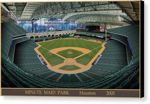 Minute Maid Park 2005 - Canvas Print