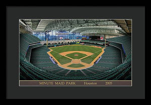 Minute Maid Park 2005 - Framed Print