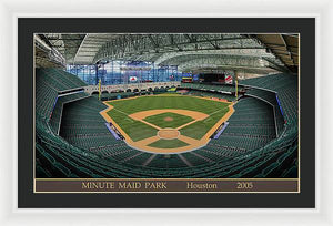 Minute Maid Park 2005 - Framed Print