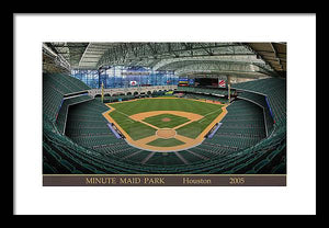 Minute Maid Park 2005 - Framed Print