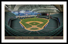 Load image into Gallery viewer, Minute Maid Park 2005 - Framed Print
