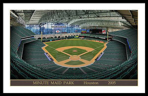 Minute Maid Park 2005 - Framed Print