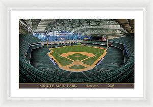 Minute Maid Park 2005 - Framed Print