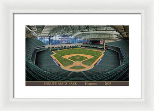 Minute Maid Park 2005 - Framed Print