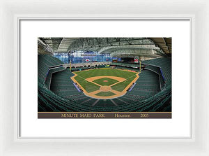 Minute Maid Park 2005 - Framed Print