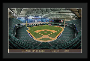 Minute Maid Park 2005 - Framed Print