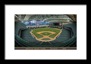 Minute Maid Park 2005 - Framed Print