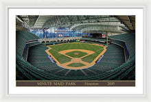 Load image into Gallery viewer, Minute Maid Park 2005 - Framed Print
