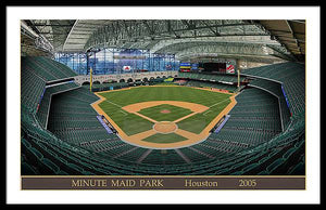 Minute Maid Park 2005 - Framed Print