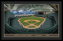 Load image into Gallery viewer, Minute Maid Park 2005 - Framed Print
