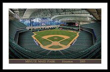 Load image into Gallery viewer, Minute Maid Park 2005 - Framed Print
