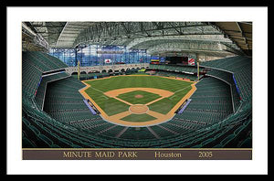 Minute Maid Park 2005 - Framed Print