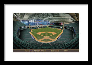 Minute Maid Park 2005 - Framed Print