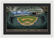 Load image into Gallery viewer, Minute Maid Park 2005 - Framed Print
