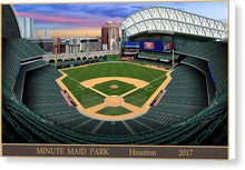 Load image into Gallery viewer, Minute Maid Park 2017 - Canvas Print
