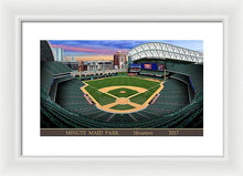 Load image into Gallery viewer, Minute Maid Park 2017 - Framed Print
