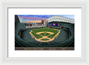 Minute Maid Park 2017 - Framed Print