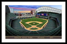 Load image into Gallery viewer, Minute Maid Park 2017 - Framed Print
