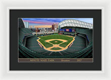 Load image into Gallery viewer, Minute Maid Park 2017 - Framed Print
